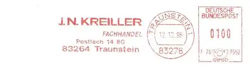 Freistempel F76 7552 Traunstein - Fachhandel J.N. Kreiller (#762)