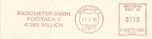 Freistempel F70 2037 Willich - RADIOMETER GMBH (#789)