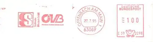 Freistempel E59 2298 Offenbach am Main - Stadtwerke Offenbach GmbH / OVB Offenbacher Verkehrs-Betriebe GmbH (#842)