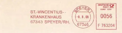 Freistempel F763204 Speyer - St.-Vincentius-Krankenhaus (#883)