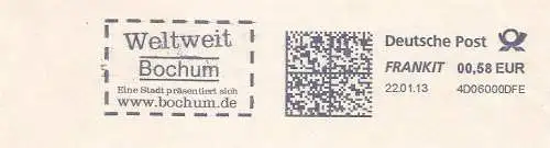 Freistempel 4D06000DFE Bochum - Weltweit Bochum / Eine Stadt präsentiert sich www.bochum.de (#897)