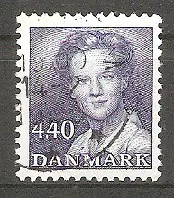 Briefmarke Dänemark Mi.Nr. 938 o Königin Margrethe II. 1989 #