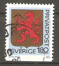 Briefmarke Schweden Mi.Nr. 1333 o Provinzwappen 1985 / Småland #2024537