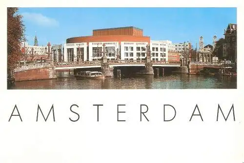 Ansichtskarte Niederlande - Amsterdam / Neue Stadthalle an der Amstel (2699)