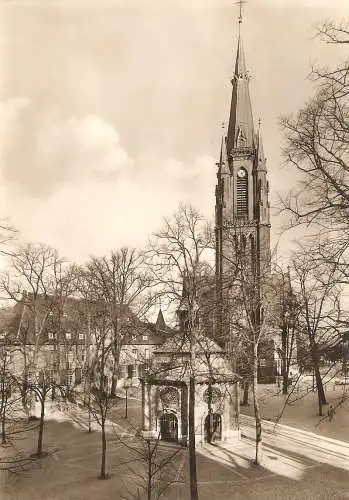 Ansichtskarte Deutschland - Kevelaer / Gnadenkapelle - Basilika - Priesterhaus - Kapelplein (2708)