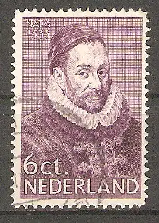 Briefmarke Niederlande Mi.Nr. 259 o 400. Geburtstag von Wilhelm I. von Oranien 1933 / Porträt von Adriaen Tomasz Key #