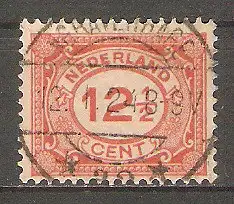 Briefmarke Niederlande Mi.Nr. 108 o Ziffern im Oval 1922 #