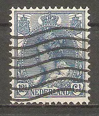 Briefmarke Niederlande Mi.Nr. 57 A o Königin Wilhelmina 1899 #