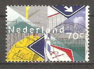 Briefmarke Niederlande Mi.Nr. 1227 o 100 Jahre Königlich Niederländischer Touringklub (ANWB) 1983 #