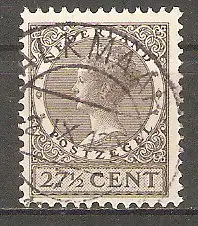 Briefmarke Niederlande Mi.Nr. 217 A o (gez. K 12½) Königin Wilhelmina 1928 #