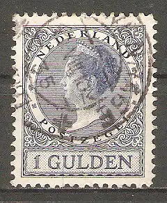 Briefmarke Niederlande Mi.Nr. 168 A o (gez. L 11½) Königin Wilhelmina 1926 #