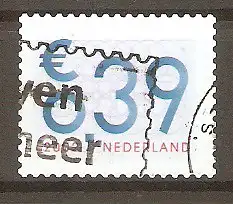 Briefmarke Niederlande Mi.Nr. 2024 o Freimarke für Standardbriefe 2002 / Wertziffern #