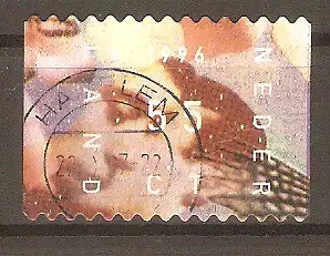 Briefmarke Niederlande Mi.Nr. 1600 o Dezembermarken 1996 / Gesichter und Hände #