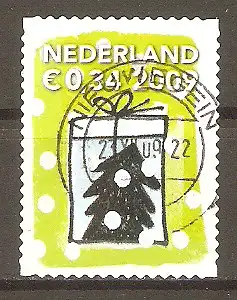 Briefmarke Niederlande Mi.Nr. 2715 o Dezembermarken 2009 / Geschenkpakete mit weihnachtlichen Motiven #