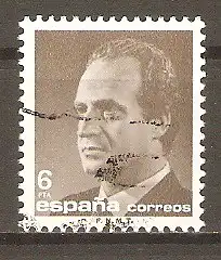 Briefmarke Spanien Mi.Nr. 2760 o König Juan Carlos I. 1987 #