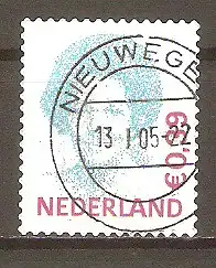 Briefmarke Niederlande Mi.Nr. 1961 o Königin Beatrix 2002 #