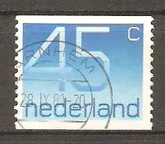 Briefmarke Niederlande Mi.Nr. 1069 C o Ziffern 1976 #