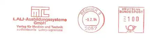 Freistempel Reinbek - LAU Ausbildungssysteme GmbH / Verlag für Medizin und Technik audiovisuelle Lehrprogramme (#1053)