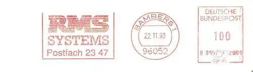 Freistempel B81 2981 Bamberg - RMS SYSTEMS (#1323)