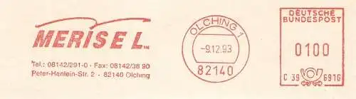 Freistempel C39 691G Olching - MERISEL (#1326)