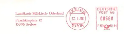 Freistempel F50 5141 Seelow - Landkreis Märkisch-Oderland (#1484)