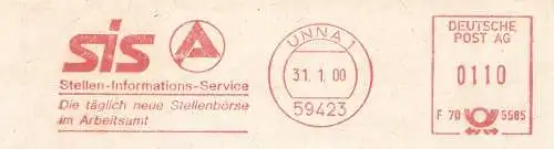 Freistempel F70 5585 Unna - sis Stellen-Informations-Service / Die täglich neue Stellenbörse im Arbeitsamt (#1500)