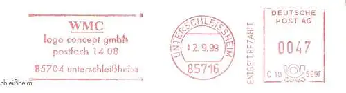 Freistempel C10 599F Unterschleissheim - WMC logo concept gmbh (#1501)