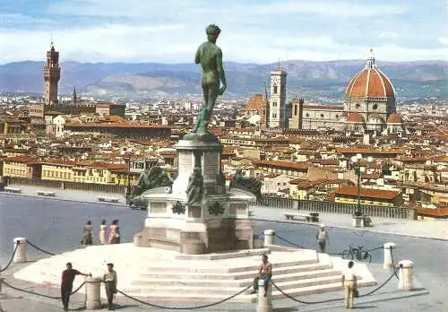 Ansichtskarte Italien - Firenze / Panorama von Florenz (2715)