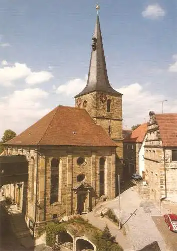 Ansichtskarte Deutschland - Thurnau (Oberfranken) / Evang. Luth. Dekanats Hauptkirche St. Laurentius (2724)