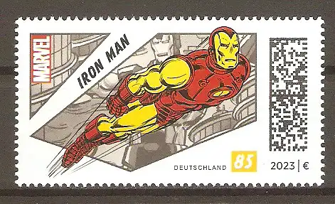 Briefmarke BRD Mi.Nr. 3784 ** Superhelden 2023 / Iron Man #