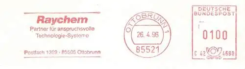 Freistempel C42 4680 Ottobrunn - Raychem / Partner für anspruchsvolle Chemie (#1775)