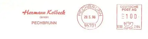 Freistempel E00 2194 Pechbrunn - Hermann Kolbeck GmbH (#1907)