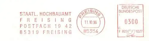 Freistempel F82 1227 Freising - Staatl. Hochbauamt Freising (#2007)