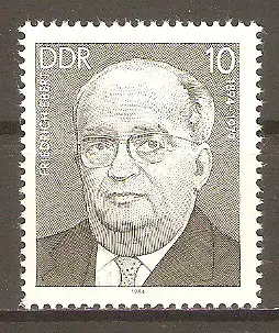 Briefmarke DDR Mi.Nr. 2849 ** Persönlichkeiten der deutschen Arbeiterbewegung 1984 / Friedrich Ebert #