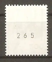 Briefmarke BRD Mi.Nr. 920 (R) ** Rollenmarke mit Zählnummer "265" / Burgen und Schlösser 1977 / Schloss Bürresheim #