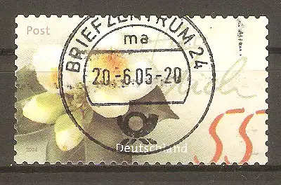 Briefmarke BRD Mi.Nr. 2416 o Vollstempel Briefzentrum 24 / Post: 2004 / Kameliengruß #
