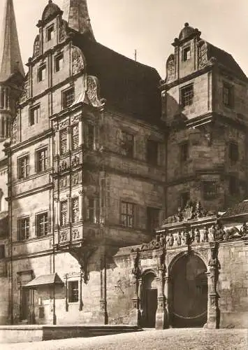 Ansichtskarte Deutschland - Bamberg - Alte Hofhaltung (2804)