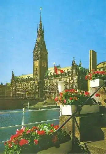 Ansichtskarte Deutschland - Hamburg - Rathaus (2807)