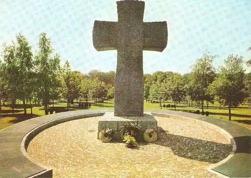 Ansichtskarte Luxemburg - Sandweiler - Deutscher Soldatenfriedhof - Kriegsgräberstätte (2811)