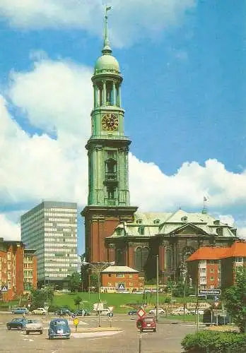 Ansichtskarte Deutschland - Hamburg - St. Michaeliskirche (2826)