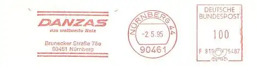 Freistempel F91 5487 Nürnberg - DANZAS das weltweite Netz (#2247)