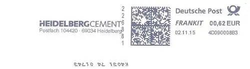 Freistempel 4D090008B3 Heidelberg - HEIDELBERG CEMENT (#2340)