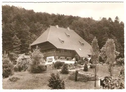 Ansichtskarte Deutschland - Herrenalb im Schwarzwald - Schwarzwaldhaus (2844)