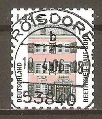 Briefmarke BRD Mi.Nr. 2348 o Sehenswürdigkeiten 2003 / Beethoven-Haus in Bonn #