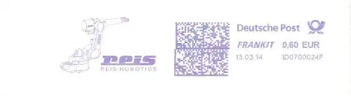 Freistempel 1D0700024F Obernburg am Main - REIS ROBOTICS (Abb. Roboter) (#2501)