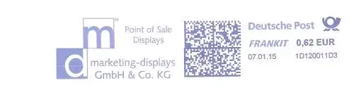 Freistempel 1D120011D3 Köln - md marketing-displays GmbH & Co. KG - Point of Sale Displays (#2578)