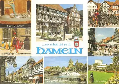 Ansichtskarte Deutschland - Hameln - Mehrbildkarte (2886)