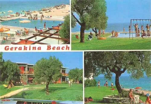 Ansichtskarte Griechenland - Gerakina - Hotel Halkidiki / Mehrbildkarte Gerakina Beach (2894)