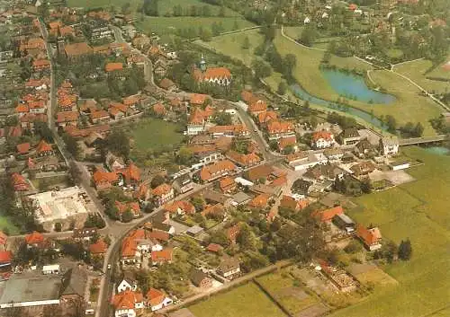 Ansichtskarte Deutschland - Hermannsburg - Ortspanorama - Fliegeraufnahme (2913)