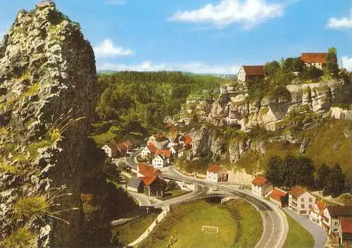 Ansichtskarte Deutschland - Pottenstein - Ortspanorama (2919)